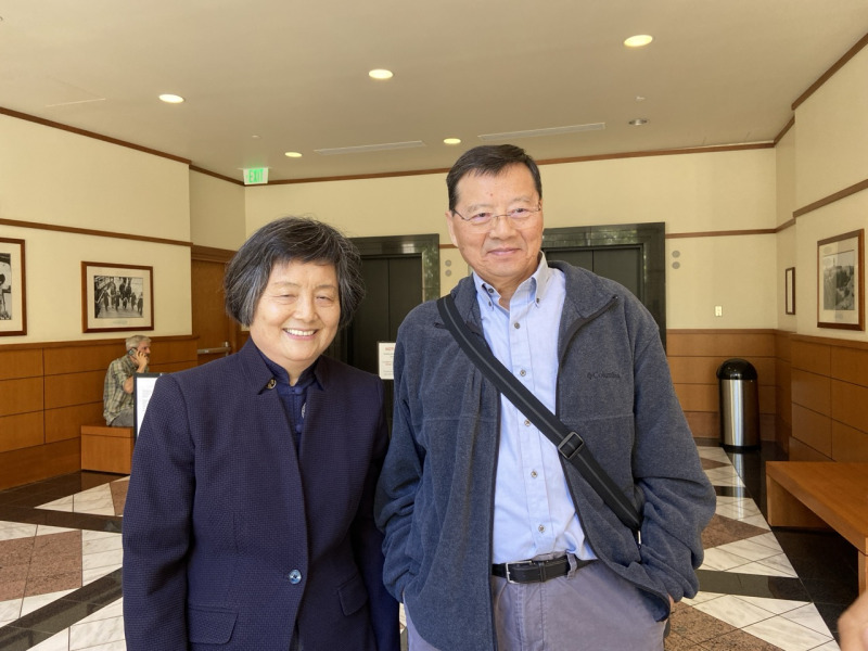 加州奧克蘭聯邦法院開庭審理李銳日記歸屬案