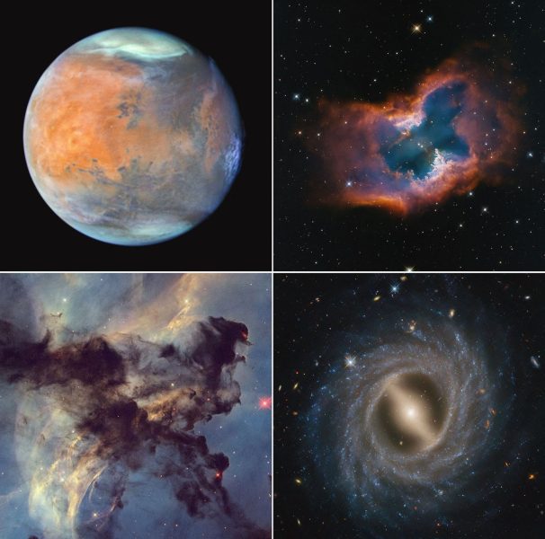 慶祝哈伯望遠鏡運行35周年 NASA發布震撼照片
