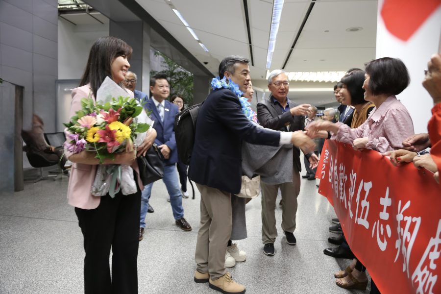 新任處長伍志翔抵美履職 金山灣區僑界熱烈歡迎