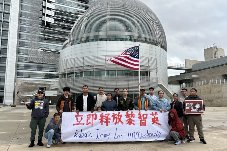 聖荷西集會聲援黎智英 呼籲中共立即釋放香港新聞良心