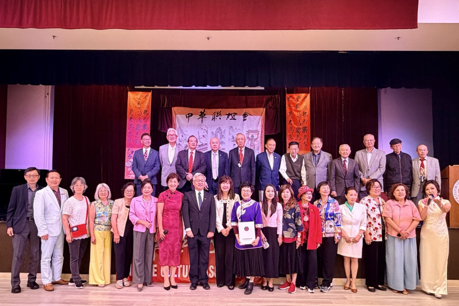 中華聯誼會慶祝創會60周年　舉行新春團拜暨理事長交接