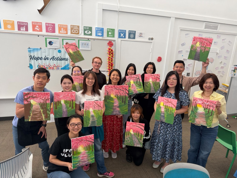 讀者投稿:在畫布與冰山之間,遇見最真實的自己——Hope In Actions 溝通工作坊側記