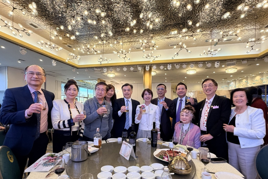 金山灣區僑界辦全僑晚宴 歡迎李姸慧首訪灣區