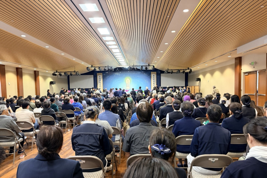 慈濟北加州三節合一浴佛典禮 逾500人祈福感恩