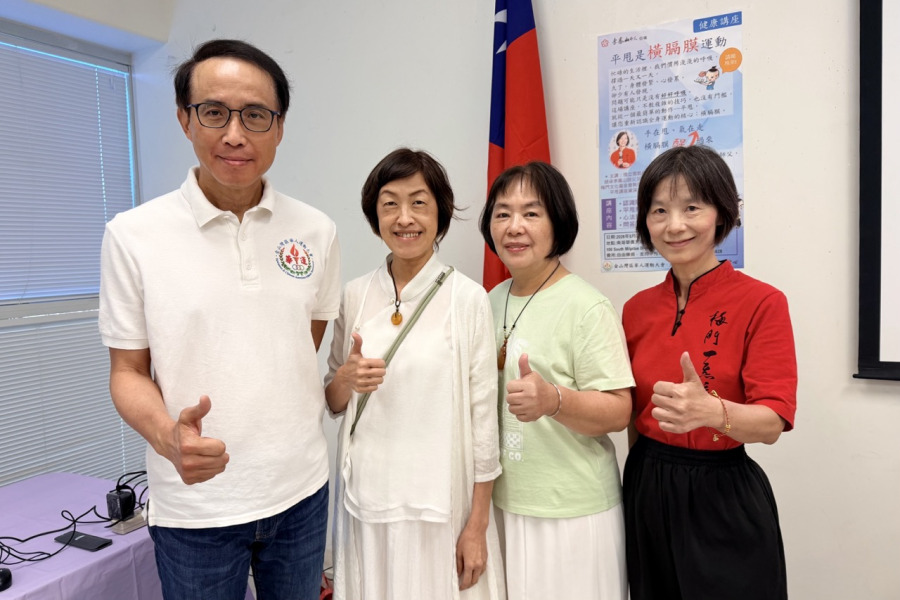 華運會辦平甩健康講座 推廣簡易養生法