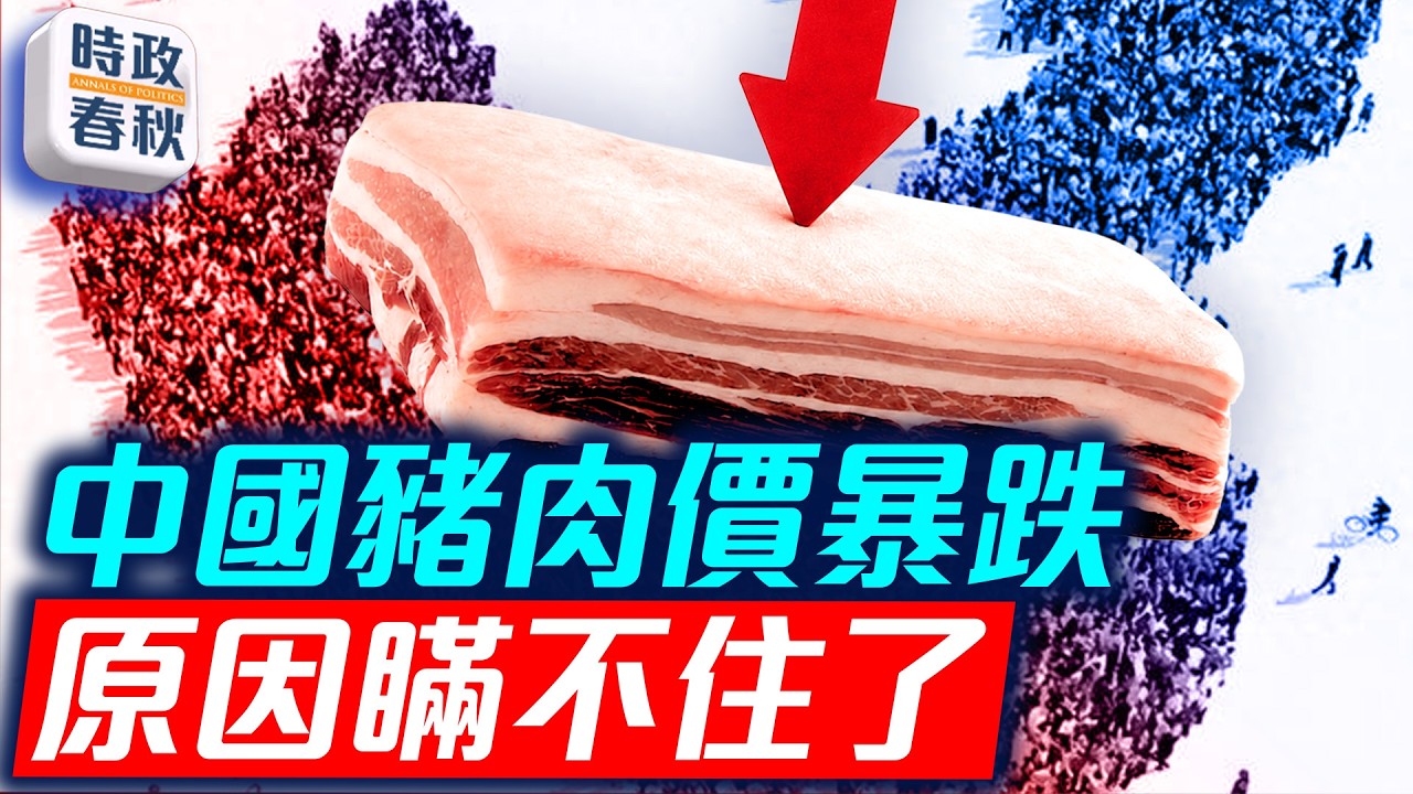 中國豬肉價格跌回2010年 真實原因瞞不住了 民生數據戳破中共遮羞布｜