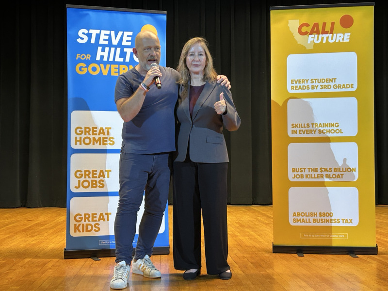 加州州長候選人Steve Hilton籲重建常識治理 承諾改革教育、減稅鬆綁法規