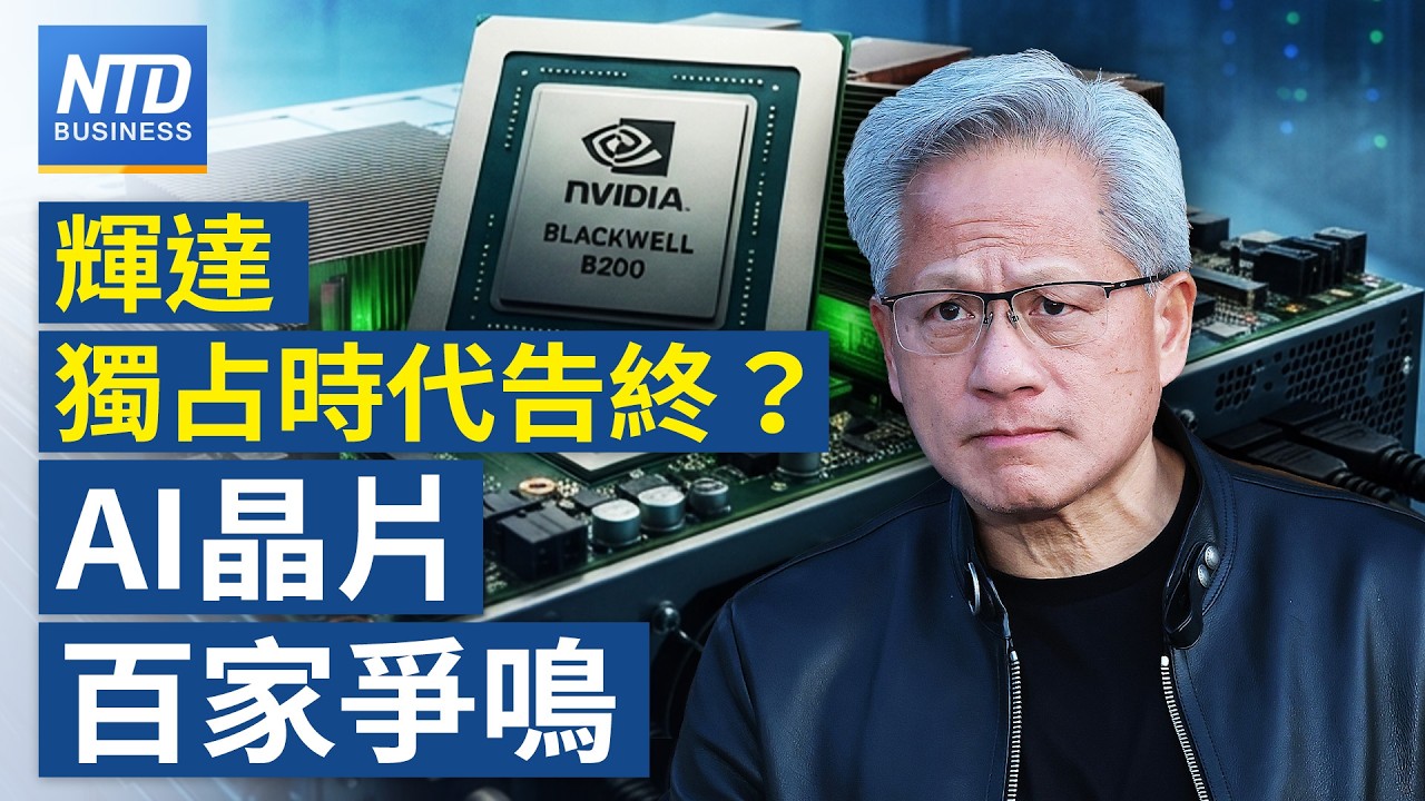 輝達市值為何被困在5兆？獨占地位受撼動？專家解讀AI晶片戰局新走向｜｜20260827(四)｜新聞大視野