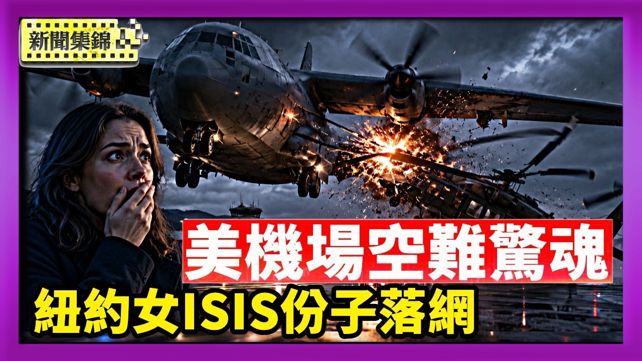 阿拉斯加軍用機場傳包機墜毀 8人全罹難｜降落瞬間撞上直升機！賓州機場驚魂1死2傷｜密謀炸州議會屠殺議員 紐約女ISIS份子落網【國際焦點集錦】2026-08-21