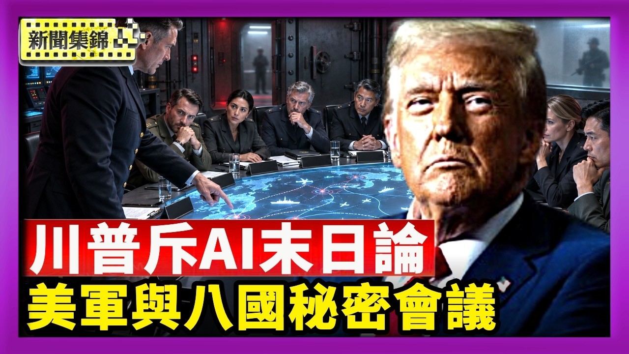 美軍首次召開秘密會議 九國商討伊朗問題｜川普致電黃仁勳 抨「放緩AI」是騙局【國際焦點集錦】2026-09-15