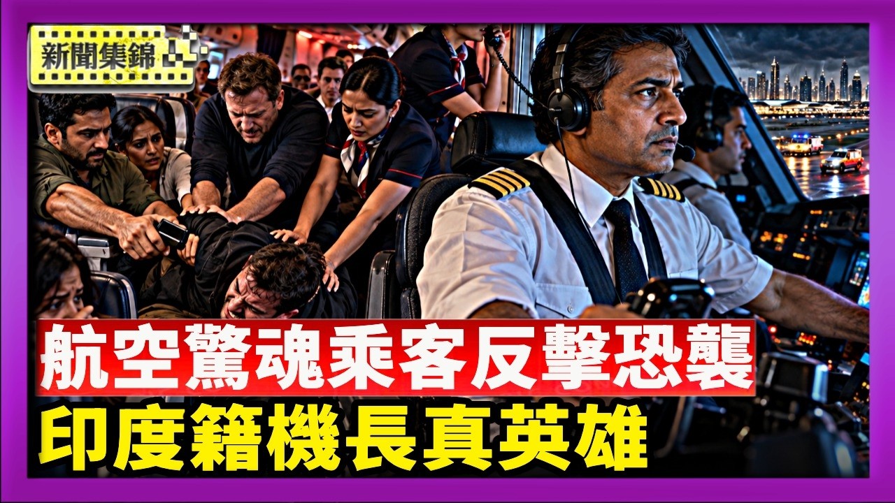 迪拜航空驚魂事件 乘客憑紀錄片知識挽救飛機；印度籍機長重傷阻墜機 多國元首讚「真英雄」【國際焦點集錦】2026-10-01
